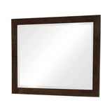 Jessica Rectangular Wall Mirror Cappuccino - 200714 Pie's Variety Store