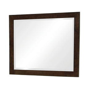Jessica Rectangular Wall Mirror Cappuccino - 200714 Pie's Variety Store