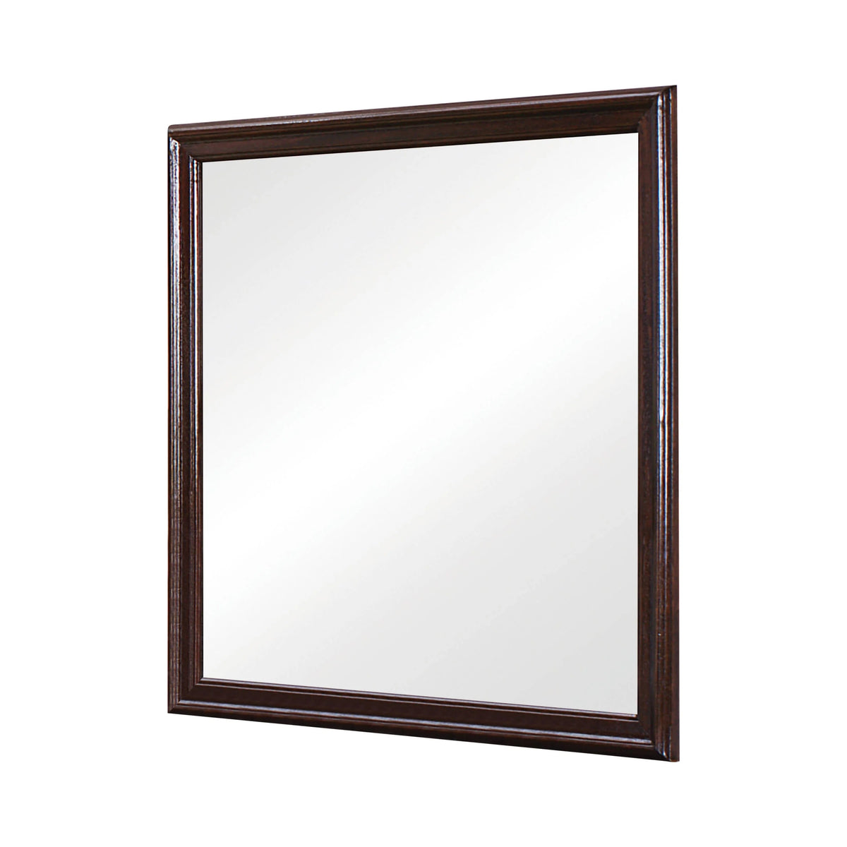 Louis Philippe Square Mirror Cappuccino - 202414 Pie's Variety Store