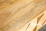 Rectangular Storage Console Table Natural - 933460 Pie's Variety Store