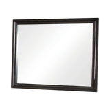Barzini Rectangular Mirror Black - 200894 Pie's Variety Store