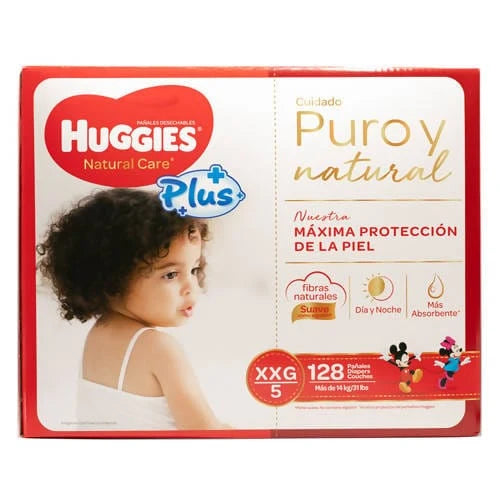 Huggies Pure and Natural Care Plus Diapers