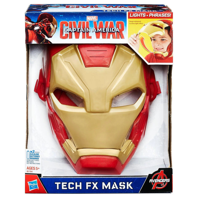 Marvel Captain America: Civil War Iron Man Tech FX Mask - 630509400287 Pie's Variety Store