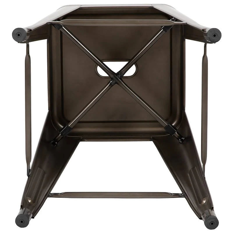 24" High Metal Counter-Height