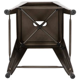 24" High Metal Counter-Height