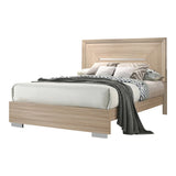 Lynncrest Eastern King Panel Bed Rustic Beige - 222591KE Pie's Variety Store