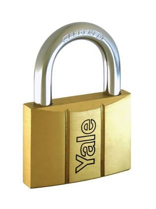 Yale Solid Brass Padlock 70mm - 4892405140094 Pie's Variety Store