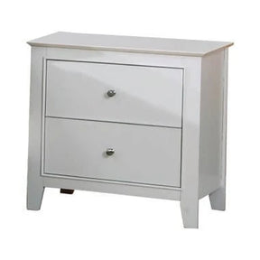 Selena 2-Drawer Nightstand White - 400232 Pie's Variety Store