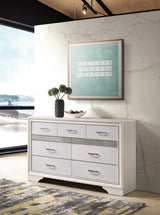 Miranda Queen 2-Drawer Storage Bed White 4PC Set - SET4PC205111Q Pie's Variety Store