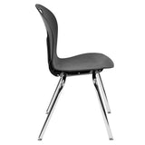 Advantage Titan Black Student Stack School Chair - 18-inch [ADV-TITAN-18BLK] Pie's Variety Store