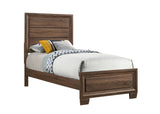 Brandon Twin Panel Bed Medium Warm Brown - 205321T Pie's Variety Store