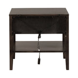 Lompoc 1-Drawer Nightstand Ash Brown - 204562 Pie's Variety Store