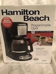 Hamilton Beach Coffee Maker 12cup - 49615 Pie's Variety Store