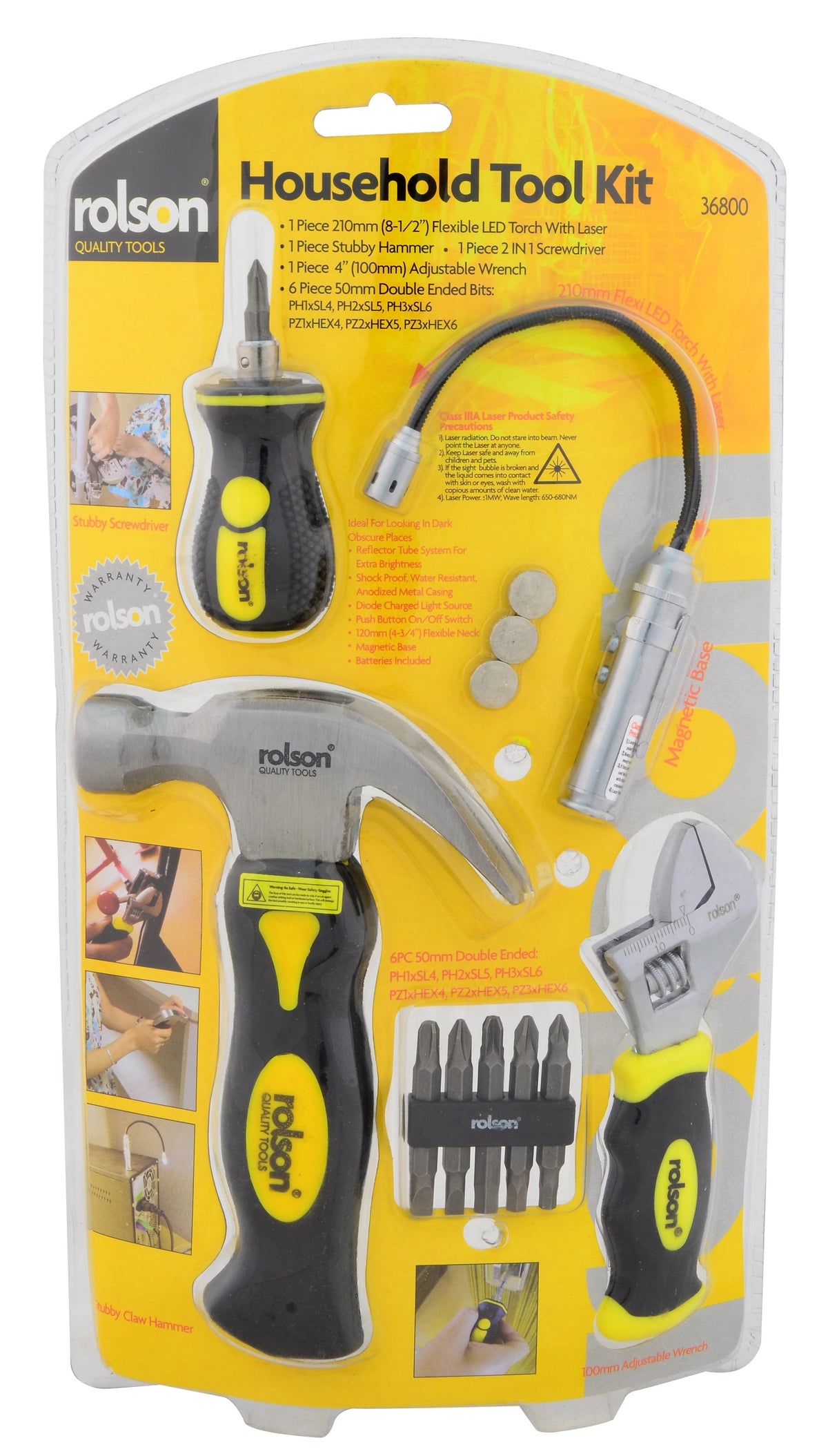 ROLSON Household Tool Kit 36800 CHMEGA