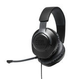 JBL Quantum 100 Wired over-ear gaming headset with flip-up mic - JBLQUANTUM100BLKAM Pie's Variety Store