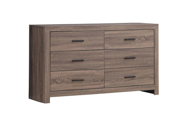Brantford 6-Drawer Dresser Barrel Oak - 207043 Pie's Variety Store