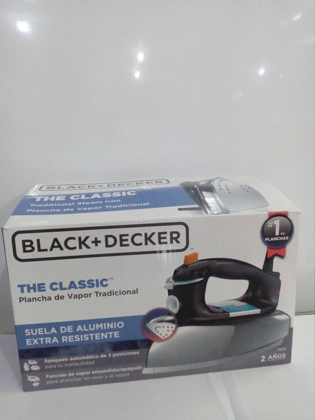 Black And Decker The Classic Traditional Steam Iron- F6TE Elegant AccScents