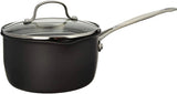 CUISINART CHEF'S CLASSIC™ NONSTICK HARD ANODIZED 1.5 QUART SAUCEPAN WITH COVER- CU-619-16 Elegant AccScents