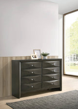 Salano 8-Drawer Rectangular Dresser Mod Grey - 215883 Pie's Variety Store