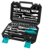 TOTAL 45PCS 1/4" SOCKET SET (THT141451) TOTAL TOOLS