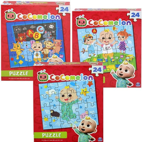 SPIN MASTER Cocomelon Puzzle 24pcs: Cocomelon fans of all ages are sure to love these puzzles