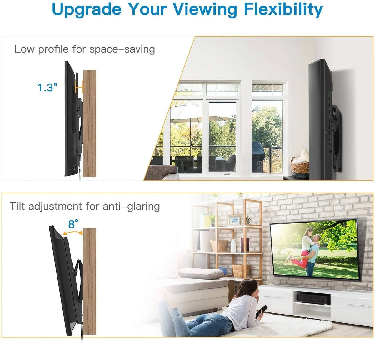 Agiler Tilting TV Wall Mount-AGI-WM02 Hannah Frederick