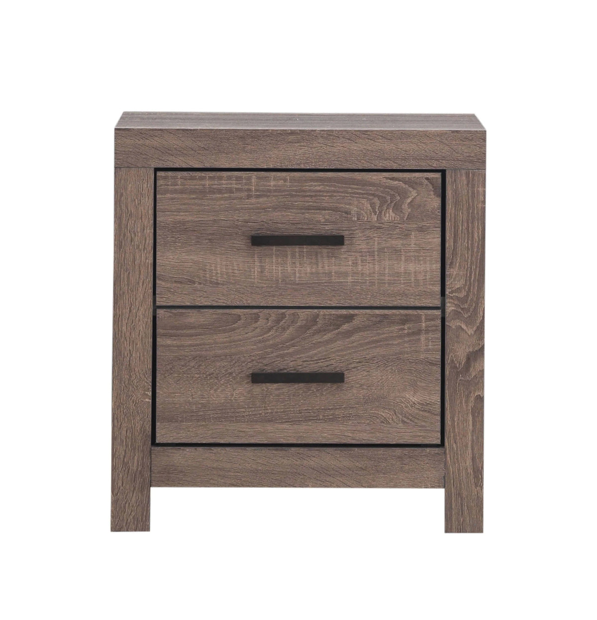 Brantford Queen Panel Bed Barrel Oak 4PC Set - SET4PC207041Q Pie's Variety Store