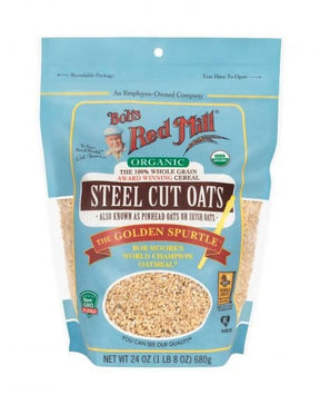 Bob Red Mill Organic Steel Cut Oats 24oz - 03997803957 Pie's Variety Store