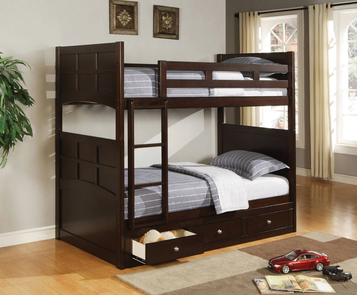 Jasper Twin Under Bed Storage Cappuccino - 460137 A-Z Store Nadia