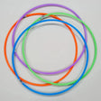 BULK BUYS HULA HOOP ASST STRIPED COLORS 27"- 48 pcs Mega Bulk Buys