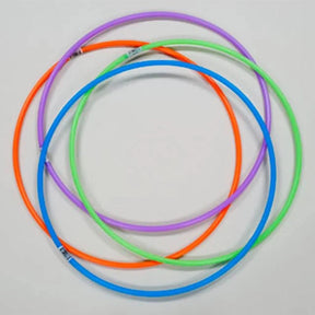 BULK BUYS HULA HOOP ASST STRIPED COLORS 27"- 48 pcs Mega Bulk Buys