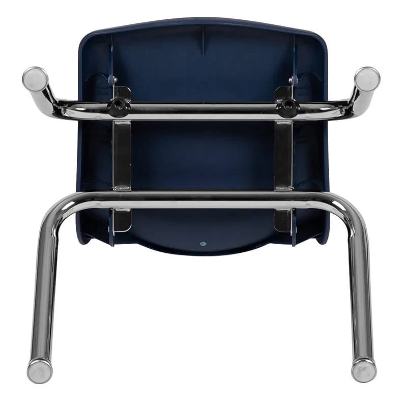Advantage Black Student Stack School Chair - 12-inch [ADV-SSC-12BLK] Pie's Variety Store