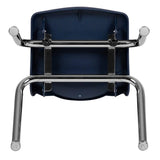 Advantage Black Student Stack School Chair - 12-inch [ADV-SSC-12BLK] Pie's Variety Store