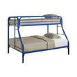 Morgan Twin Over Full Bunk Bed Blue - 2258B A-Z Store Nadia