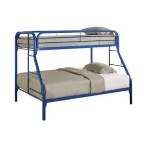 Morgan Twin Over Full Bunk Bed Blue - 2258B A-Z Store Nadia