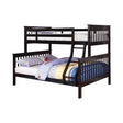 Chapman Twin Over Full Bunk Bed Black - 460259 A-Z Store Nadia
