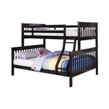 Chapman Twin Over Full Bunk Bed Black - 460259 A-Z Store Nadia
