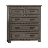 Napoleon 5-Drawer Chest With Paneled Design Gunsmoke - 400935 Pie's Variety Store