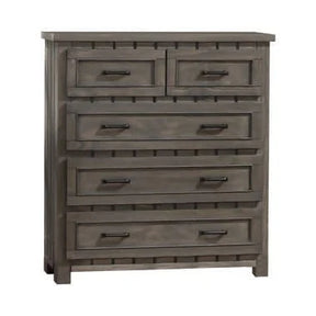Napoleon 5-Drawer Chest With Paneled Design Gunsmoke - 400935 Pie's Variety Store
