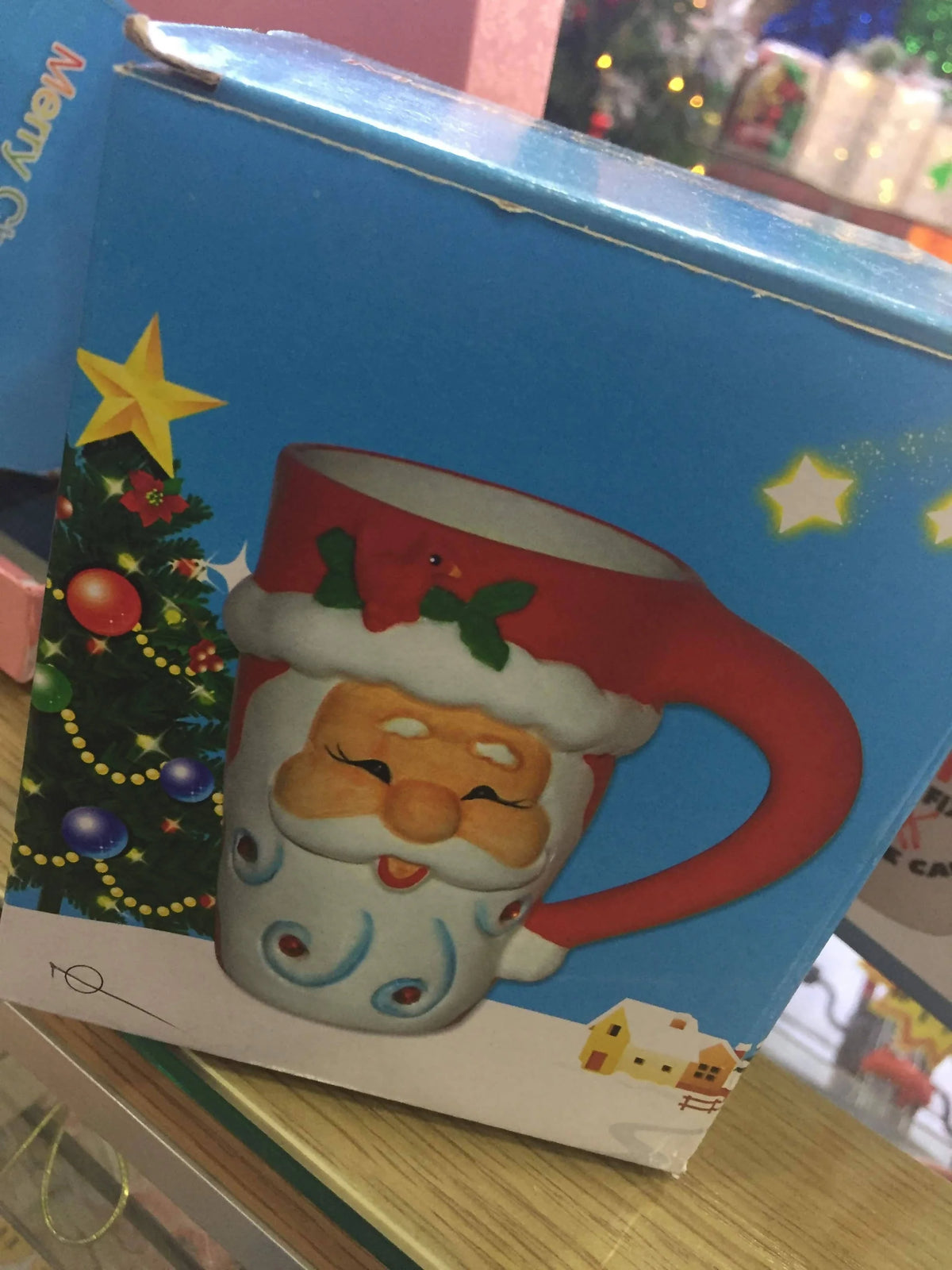 Merry Christmas Mug-AD5703 Hannah Frederick