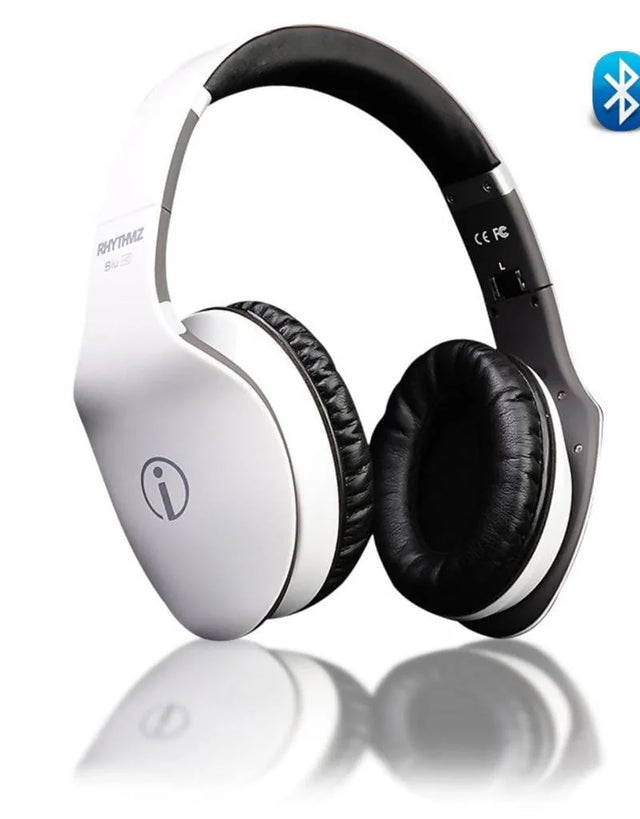 iMEXX Rhythmz Blu HD Headset White-IME-22819 Hannah Frederick