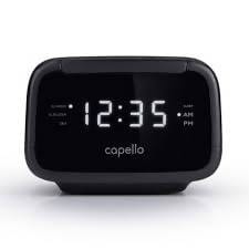 CAPELLO CR15 DIGITAL AM & FM ALARM CLOCK RADIO BLACK - CCR15BLK Pie's Variety Store