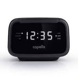 CAPELLO CR15 DIGITAL AM & FM ALARM CLOCK RADIO BLACK - CCR15BLK Pie's Variety Store
