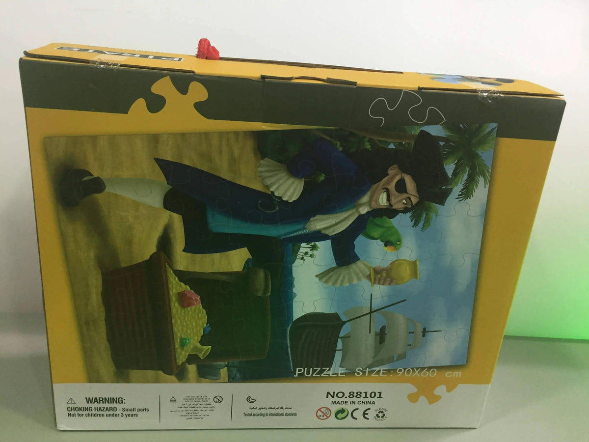 Pirate Jumbo Floor Puzzle -88101 Hannah Frederick