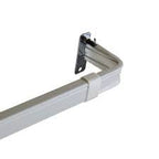 Valance Rod 48-84 INCHES  3 1/2" Projection MEGA