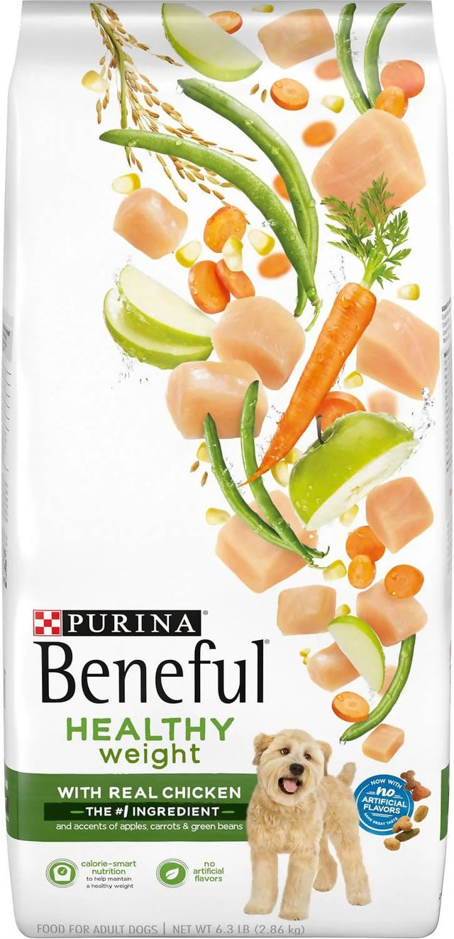 Purina Beneful Healthy Weight Dry Dog Food with Real Chicken 28lbs - 01780018546 Pie's Variety Store