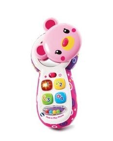 V-TECH  Peek & Play Phone Pink: Have fun pretending to make calls by pressing the buttons and hearing playful songs