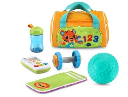 V-TECH  My 1st Gym Kit: Strengthen motor skills with at-home pretend gym equipment designed for little ones - 548003 ebuystt