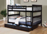 Chapman Full Over Full Bunk Bed Black - 460359 A-Z Store Nadia