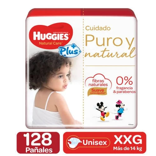 Huggies Pure and Natural Care Plus Diapers